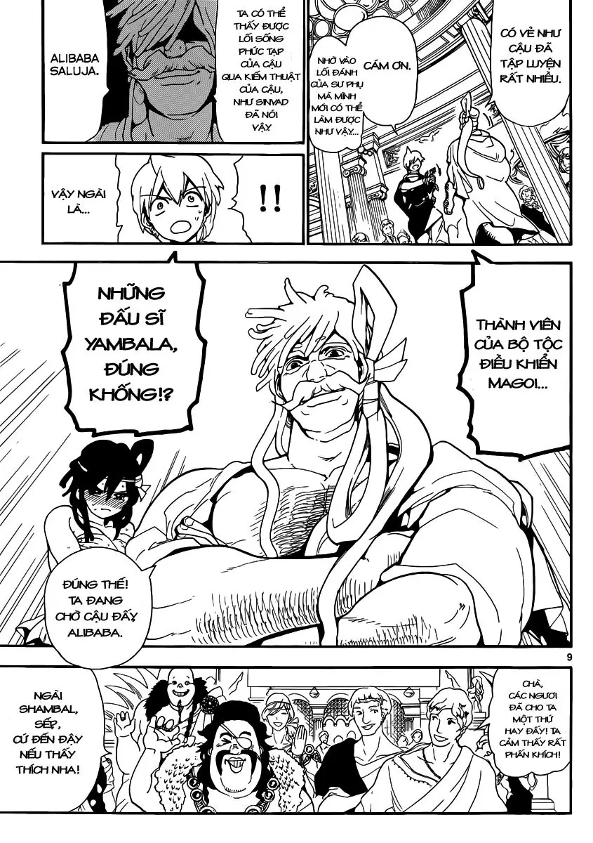 Magi: Bậc Thầy Pháp Thuật Chapter 140 - Trang 11