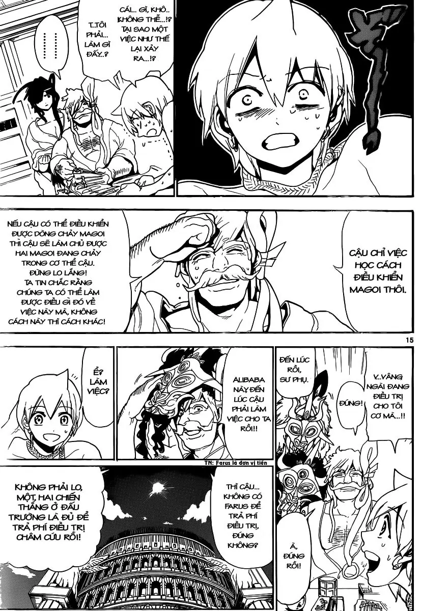 Magi: Bậc Thầy Pháp Thuật Chapter 140 - Trang 17
