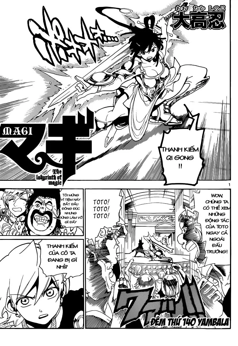 Magi: Bậc Thầy Pháp Thuật Chapter 140 - Trang 3