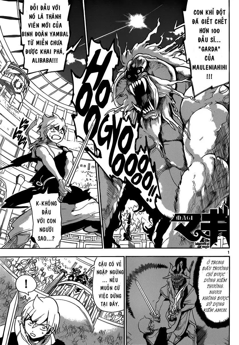 Magi: Bậc Thầy Pháp Thuật Chapter 141 - Trang 4