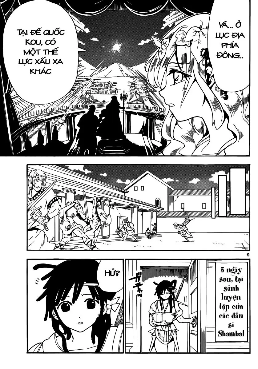 Magi: Bậc Thầy Pháp Thuật Chapter 143 - Trang 11