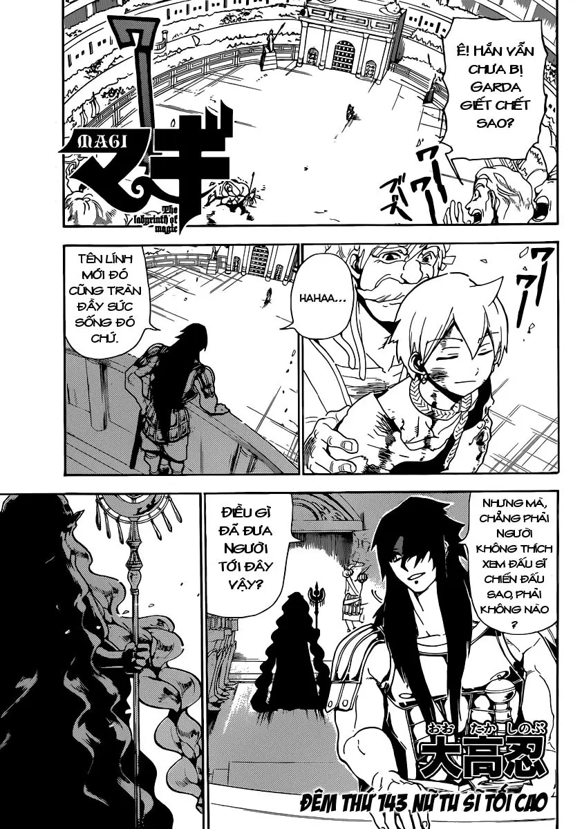 Magi: Bậc Thầy Pháp Thuật Chapter 143 - Trang 3