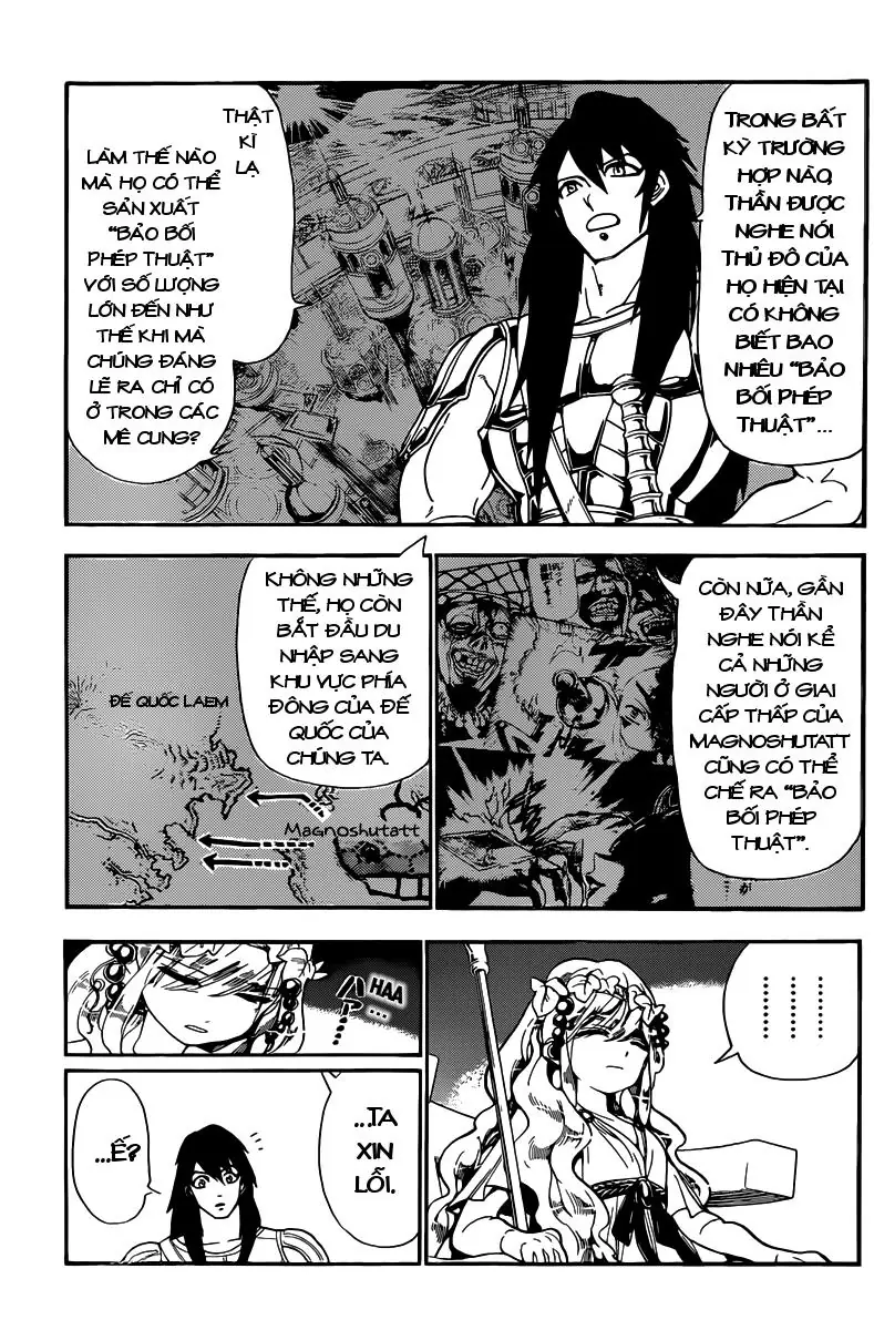 Magi: Bậc Thầy Pháp Thuật Chapter 143 - Trang 7
