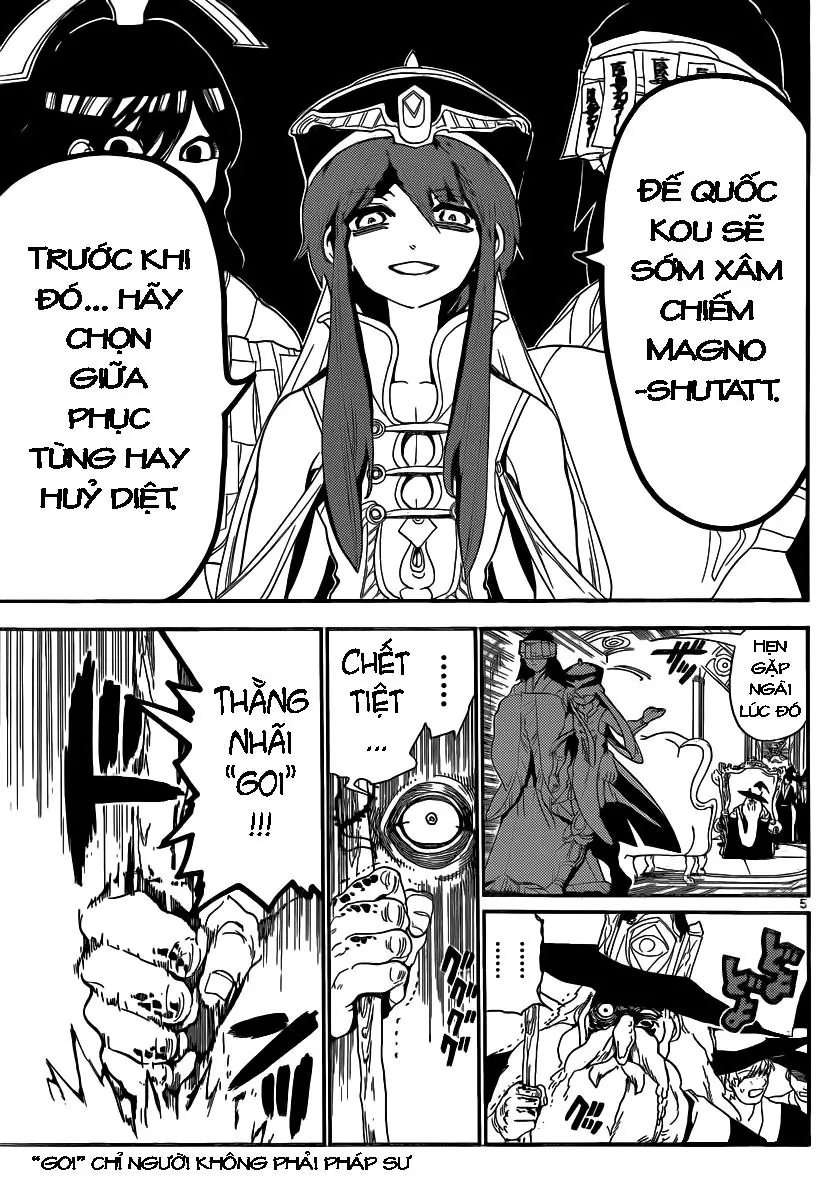 Magi: Bậc Thầy Pháp Thuật Chapter 145 - Trang 7