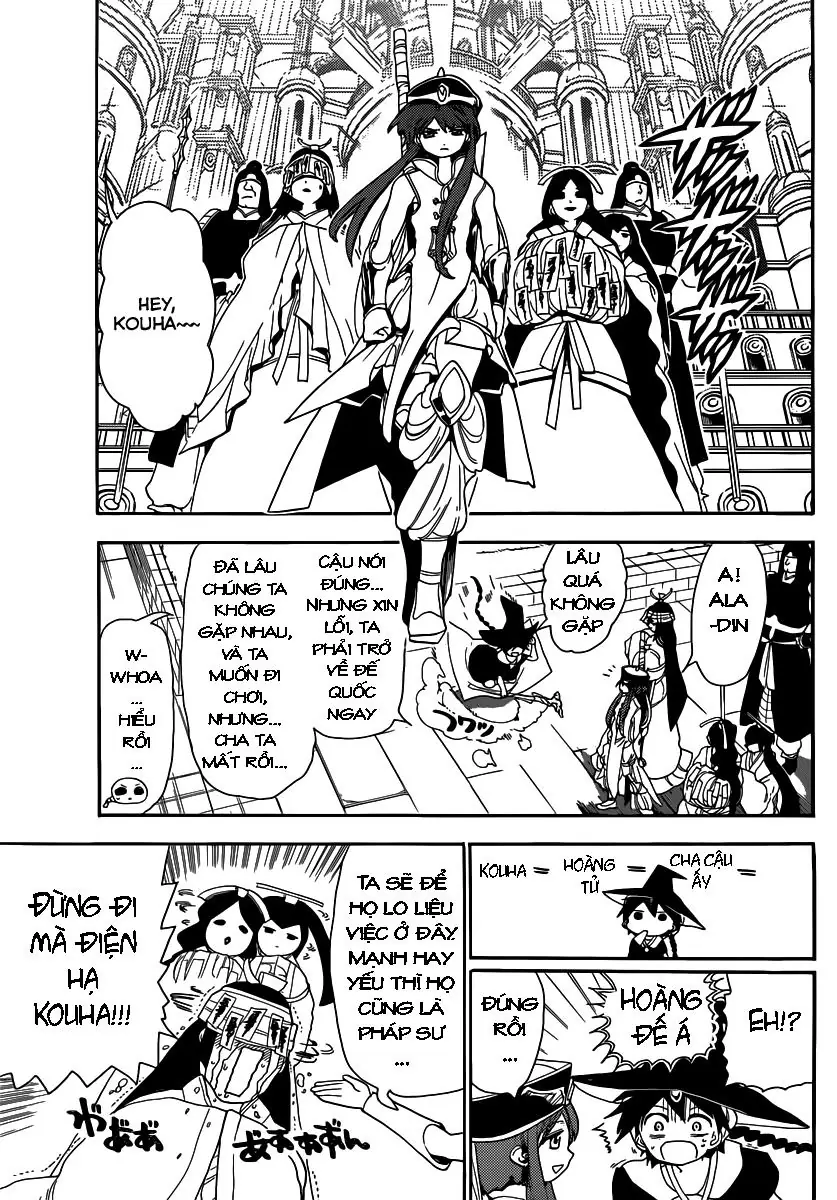 Magi: Bậc Thầy Pháp Thuật Chapter 145 - Trang 9