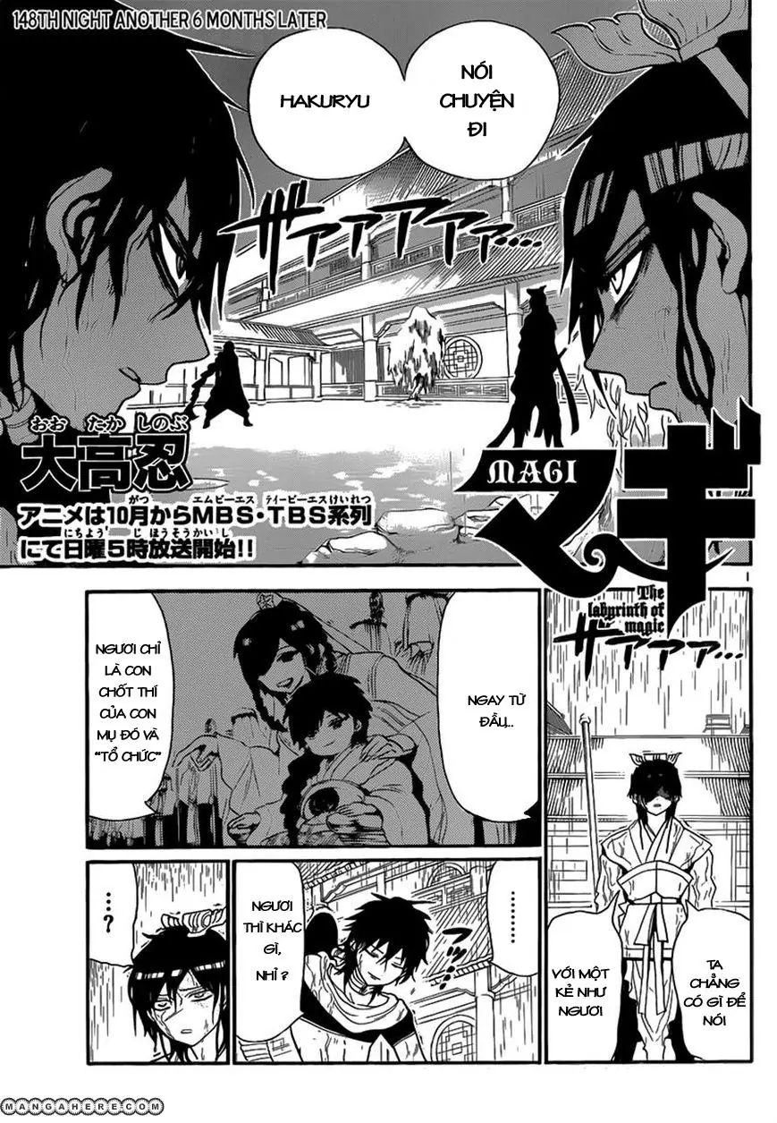 Magi: Bậc Thầy Pháp Thuật Chapter 148 - Trang 4