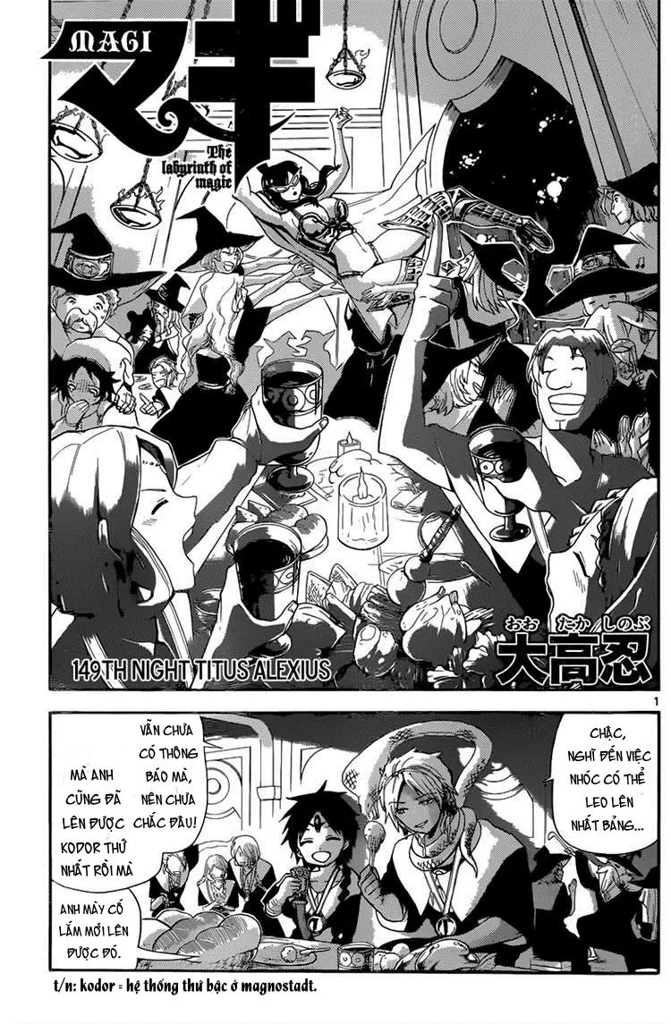 Magi: Bậc Thầy Pháp Thuật Chapter 149 - Trang 4