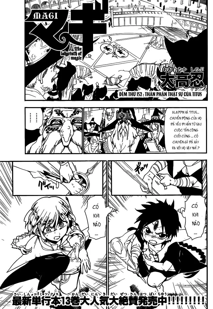 Magi: Bậc Thầy Pháp Thuật Chapter 152 - Trang 4
