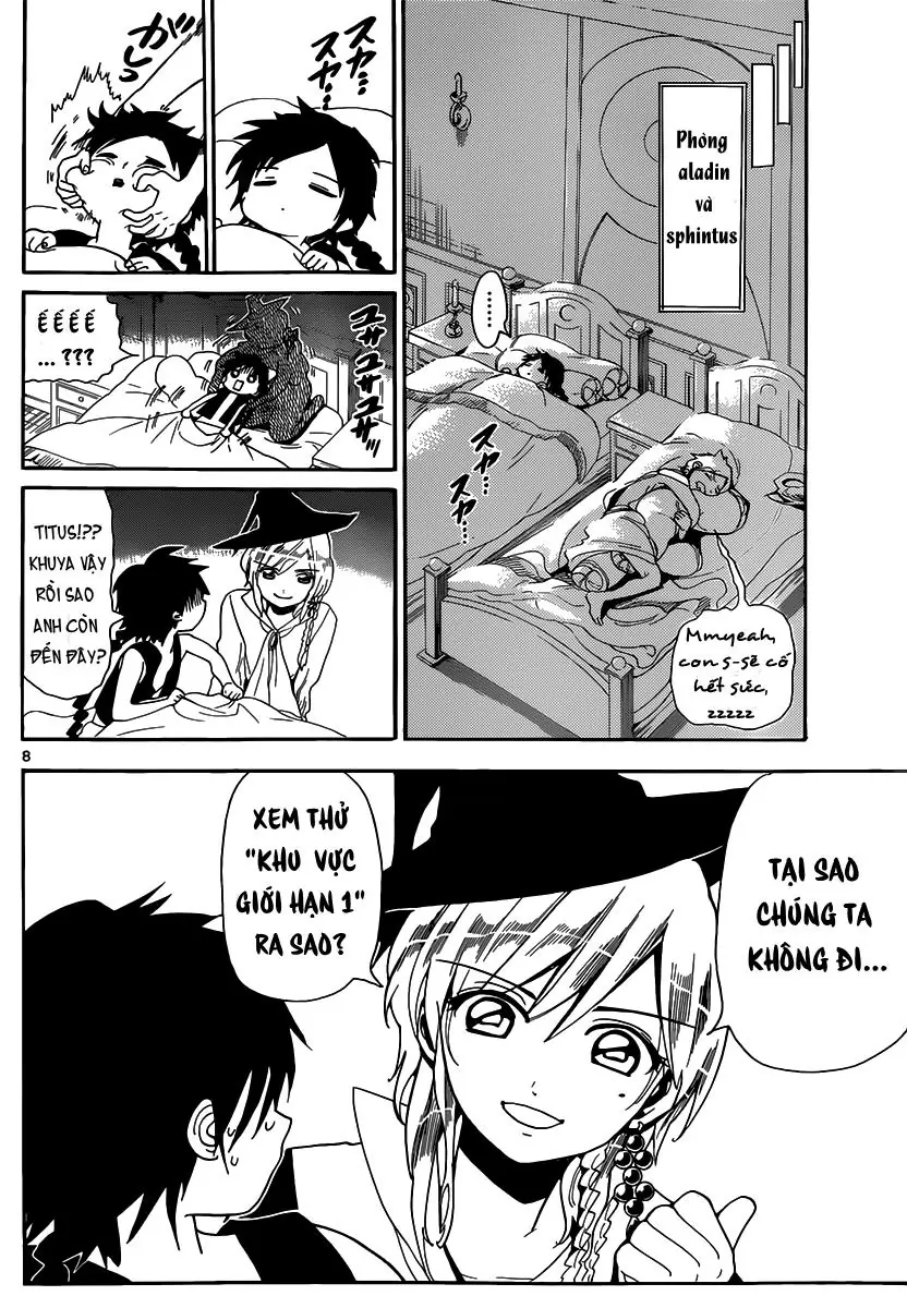 Magi: Bậc Thầy Pháp Thuật Chapter 154 - Trang 10
