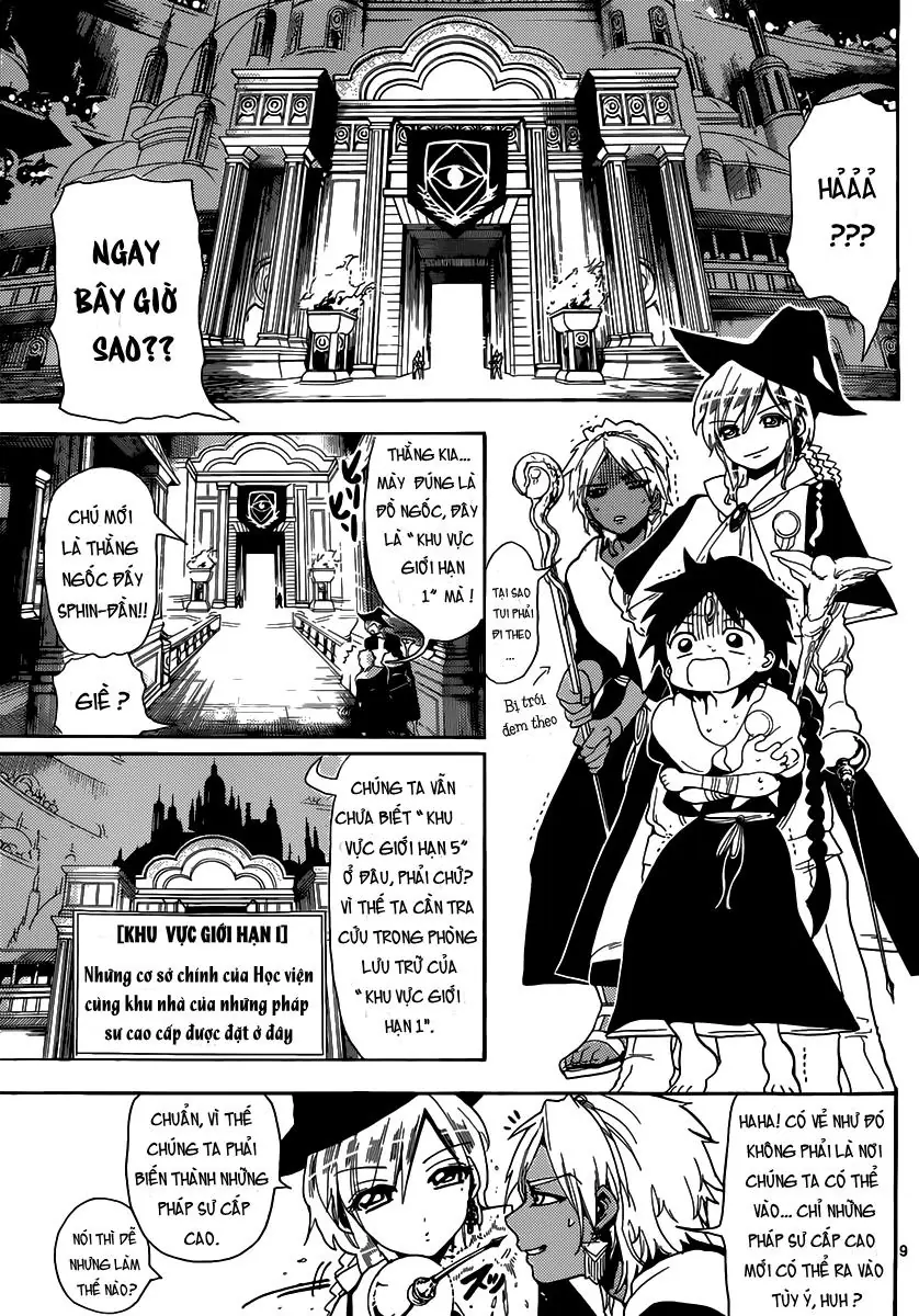 Magi: Bậc Thầy Pháp Thuật Chapter 154 - Trang 11