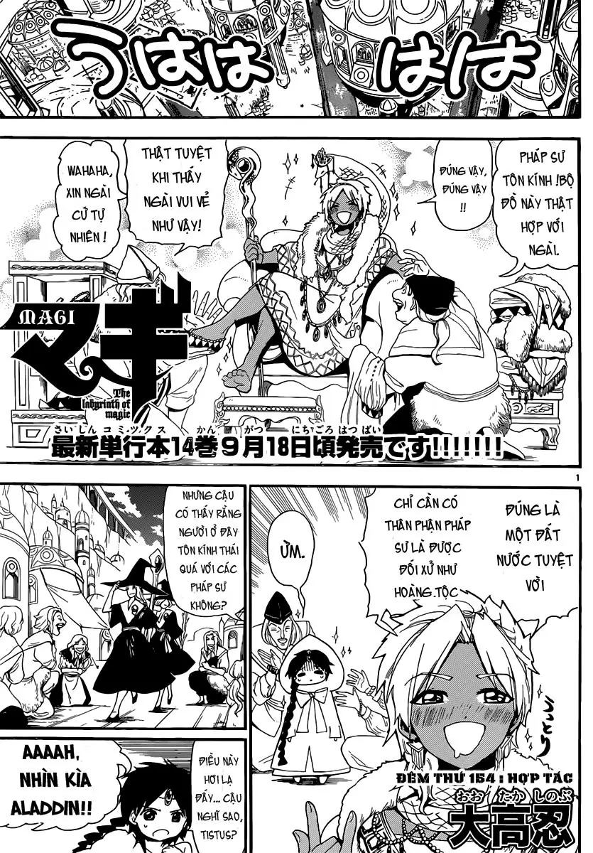 Magi: Bậc Thầy Pháp Thuật Chapter 154 - Trang 3