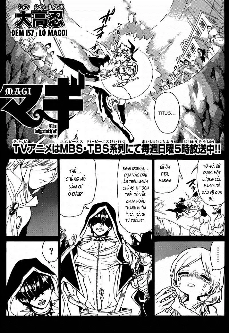 Magi: Bậc Thầy Pháp Thuật Chapter 157 - Trang 4