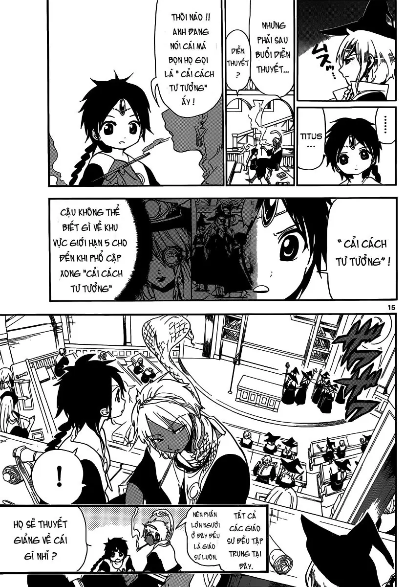 Magi: Bậc Thầy Pháp Thuật Chapter 158 - Trang 18