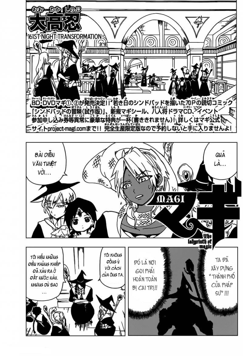 Magi: Bậc Thầy Pháp Thuật Chapter 161 - Trang 7