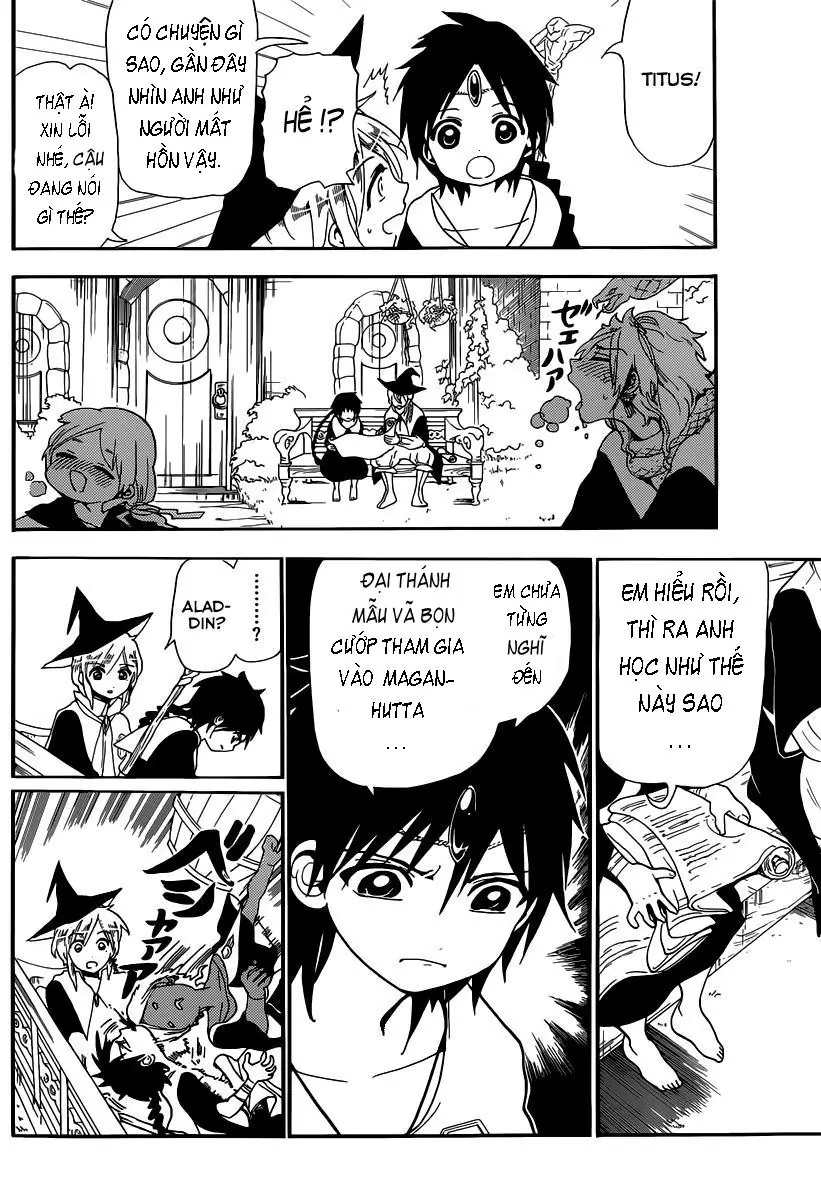 Magi: Bậc Thầy Pháp Thuật Chapter 164 - Trang 12