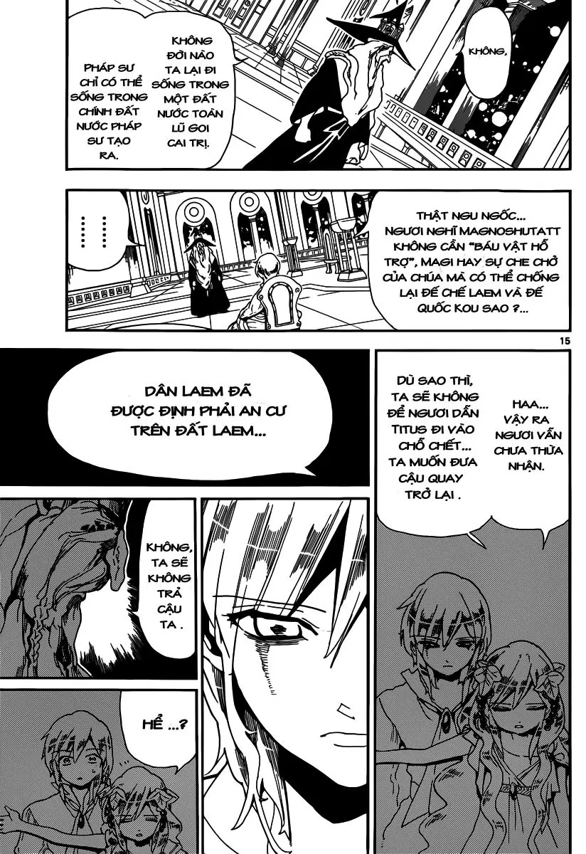Magi: Bậc Thầy Pháp Thuật Chapter 165 - Trang 17