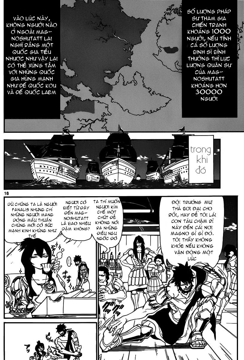 Magi: Bậc Thầy Pháp Thuật Chapter 167 - Trang 17