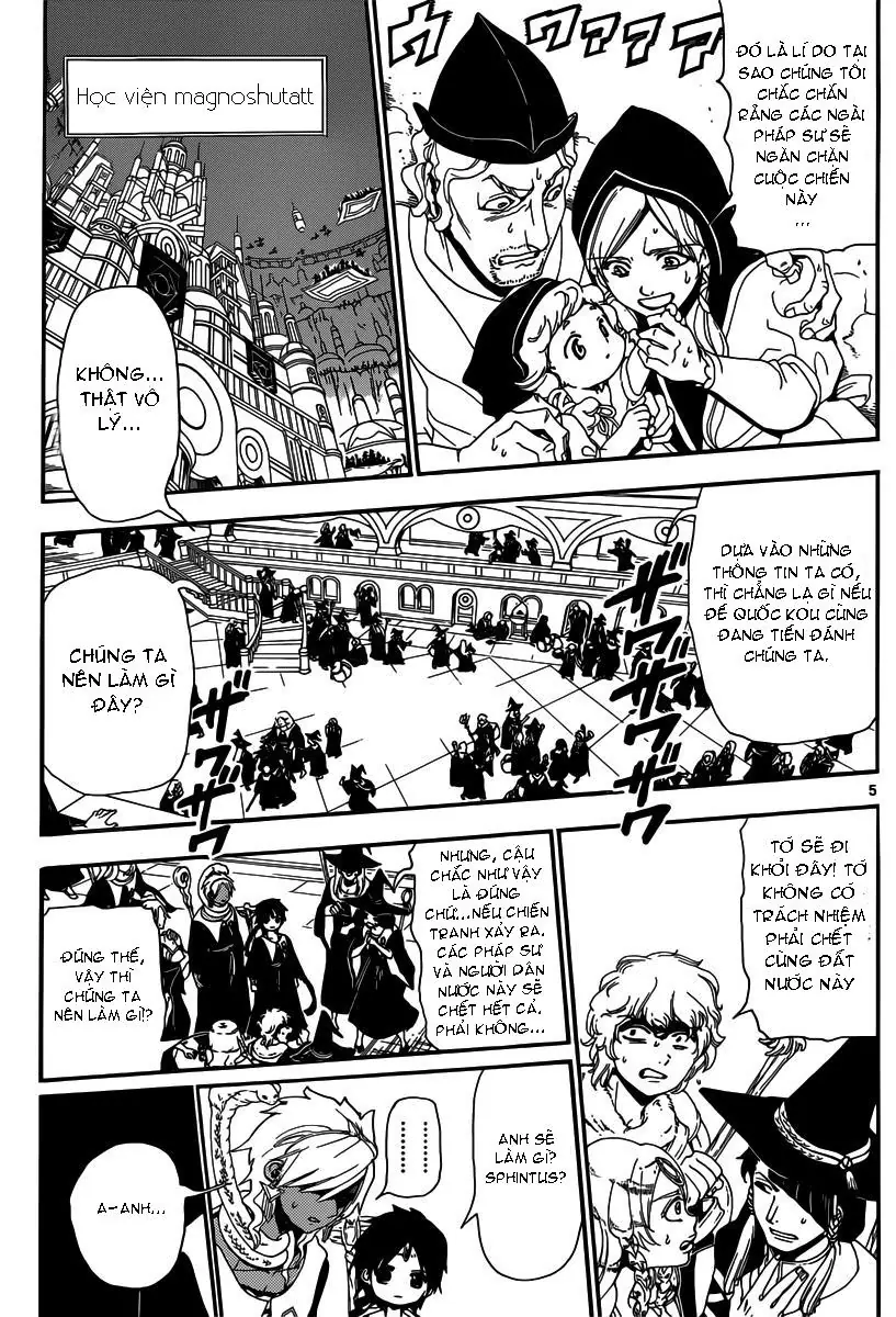 Magi: Bậc Thầy Pháp Thuật Chapter 167 - Trang 6