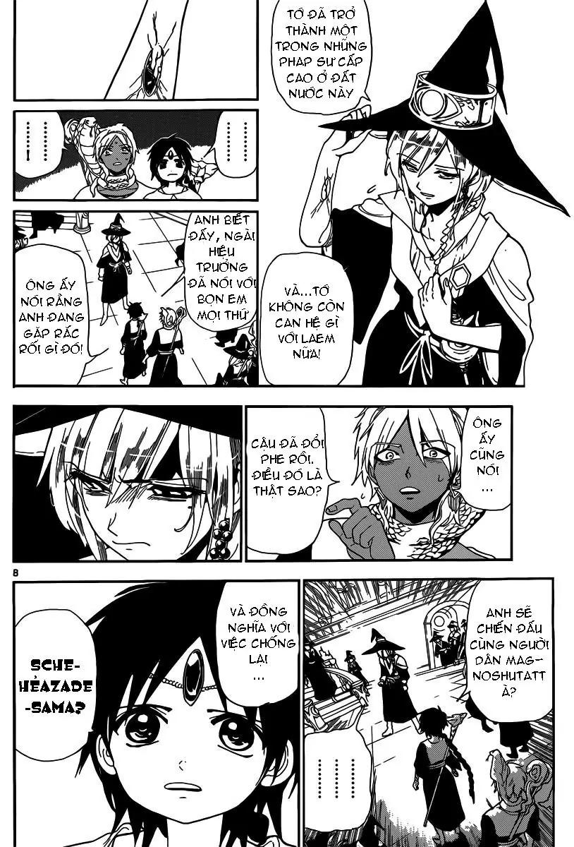 Magi: Bậc Thầy Pháp Thuật Chapter 167 - Trang 9
