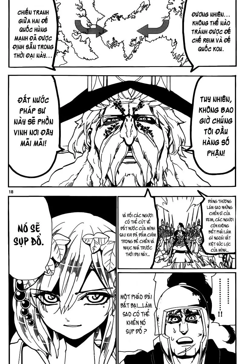Magi: Bậc Thầy Pháp Thuật Chapter 168 - Trang 17