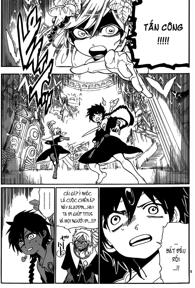 Magi: Bậc Thầy Pháp Thuật Chapter 168 - Trang 5