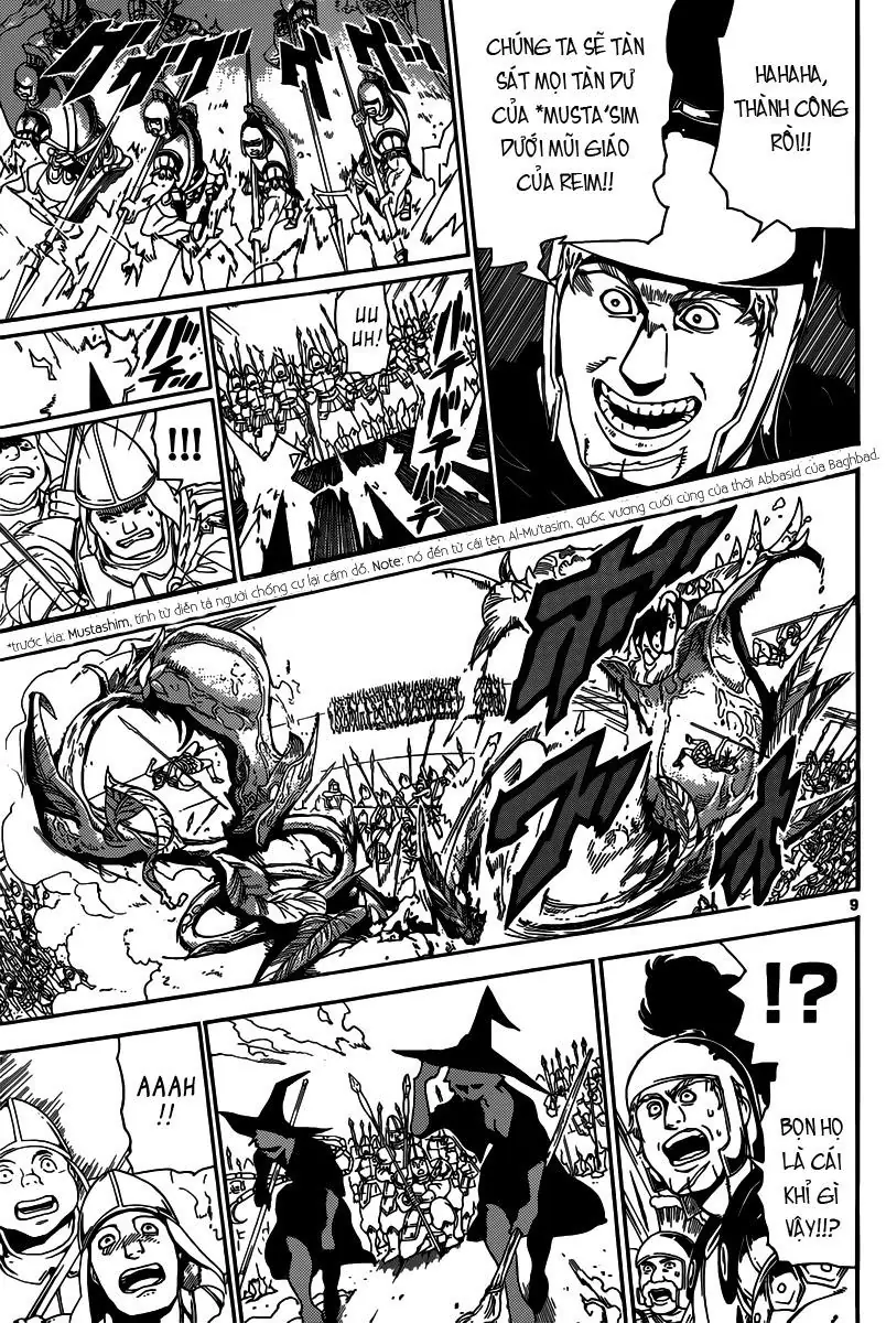 Magi: Bậc Thầy Pháp Thuật Chapter 168 - Trang 9