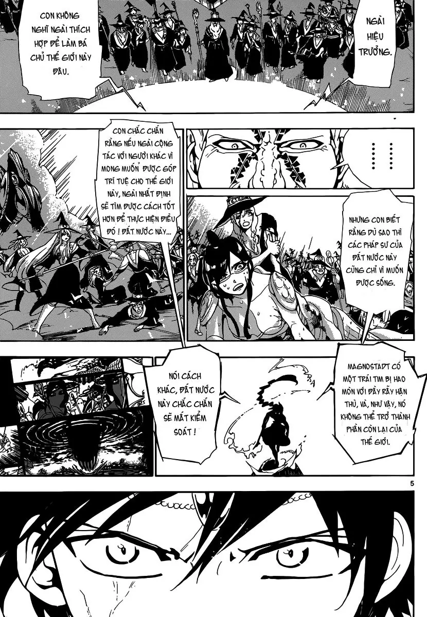 Magi: Bậc Thầy Pháp Thuật Chapter 174 - Trang 7