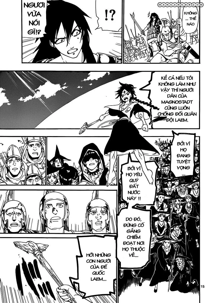 Magi: Bậc Thầy Pháp Thuật Chapter 175 - Trang 17
