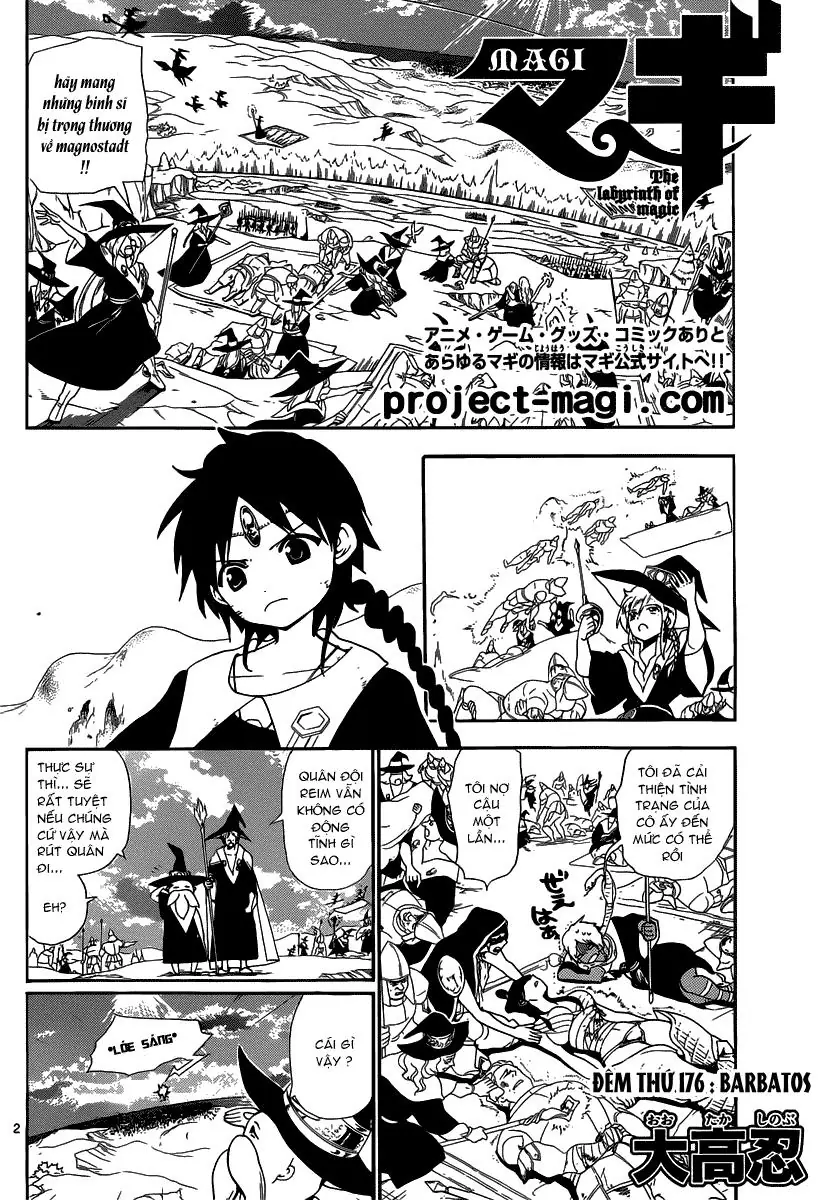 Magi: Bậc Thầy Pháp Thuật Chapter 176 - Trang 4