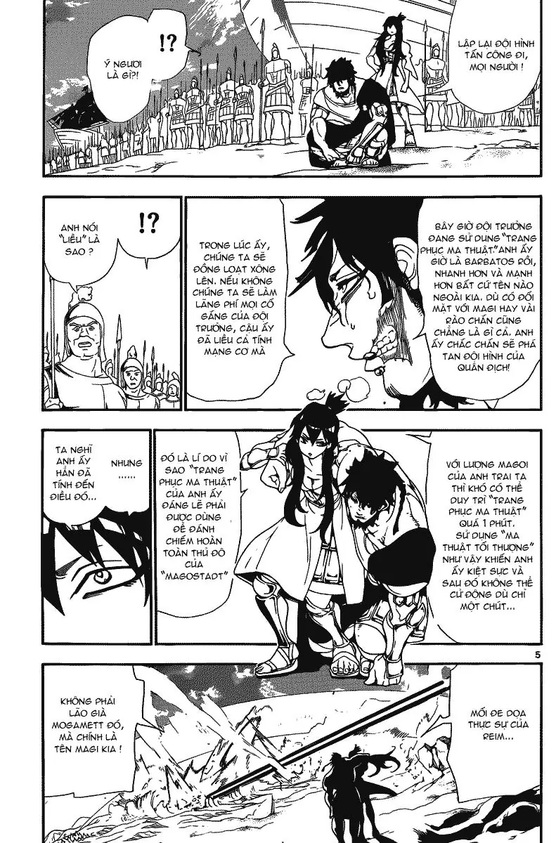 Magi: Bậc Thầy Pháp Thuật Chapter 176 - Trang 7