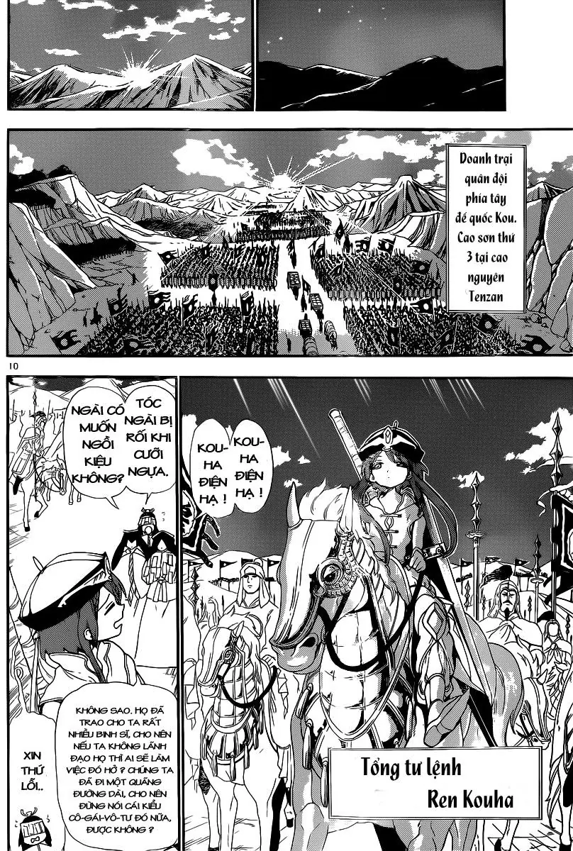Magi: Bậc Thầy Pháp Thuật Chapter 180 - Trang 12