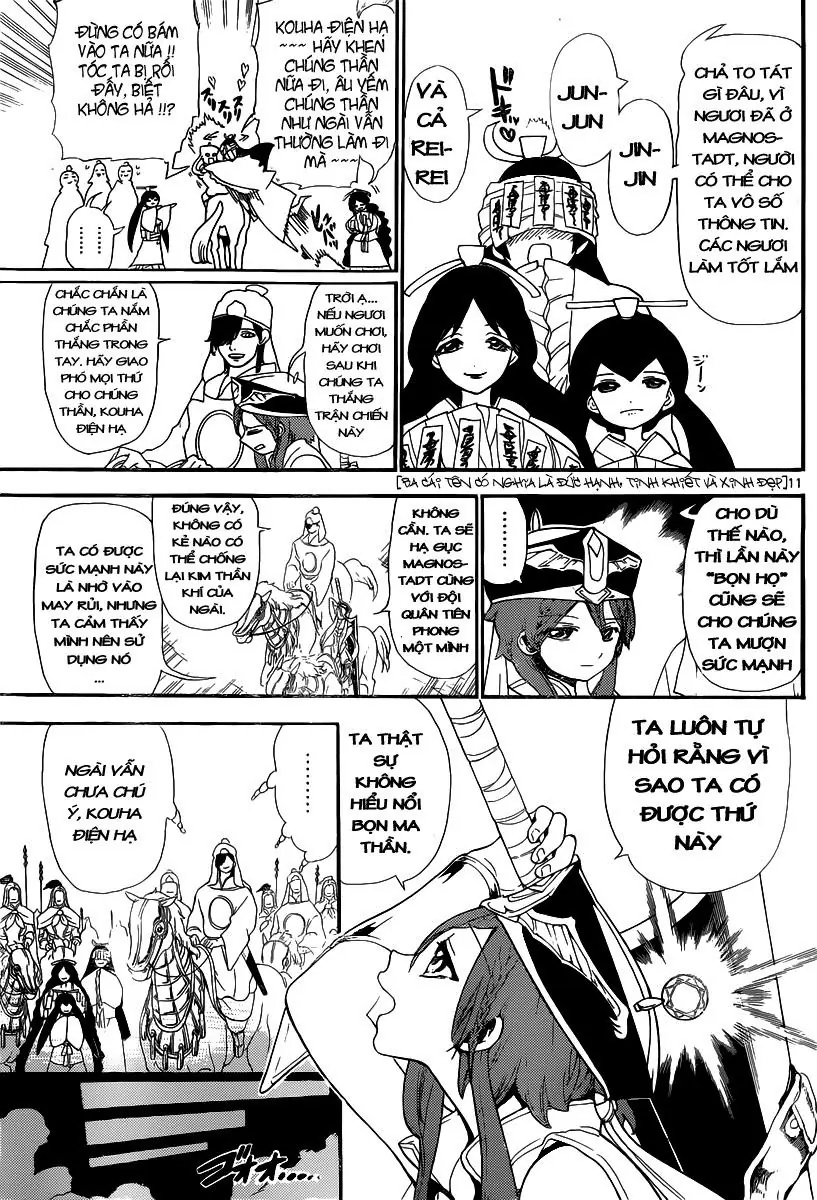 Magi: Bậc Thầy Pháp Thuật Chapter 180 - Trang 13