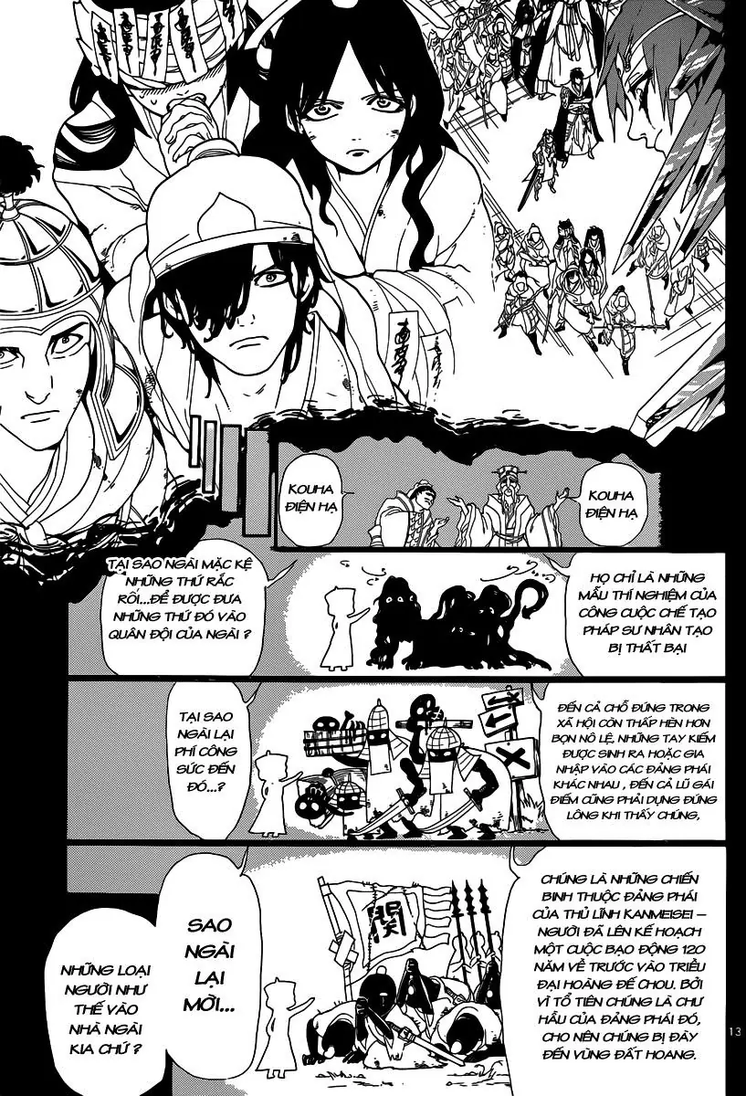 Magi: Bậc Thầy Pháp Thuật Chapter 180 - Trang 15