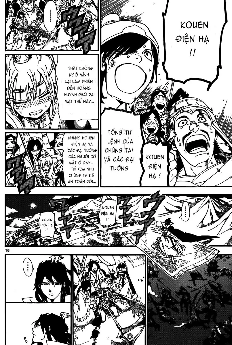 Magi: Bậc Thầy Pháp Thuật Chapter 182 - Trang 17