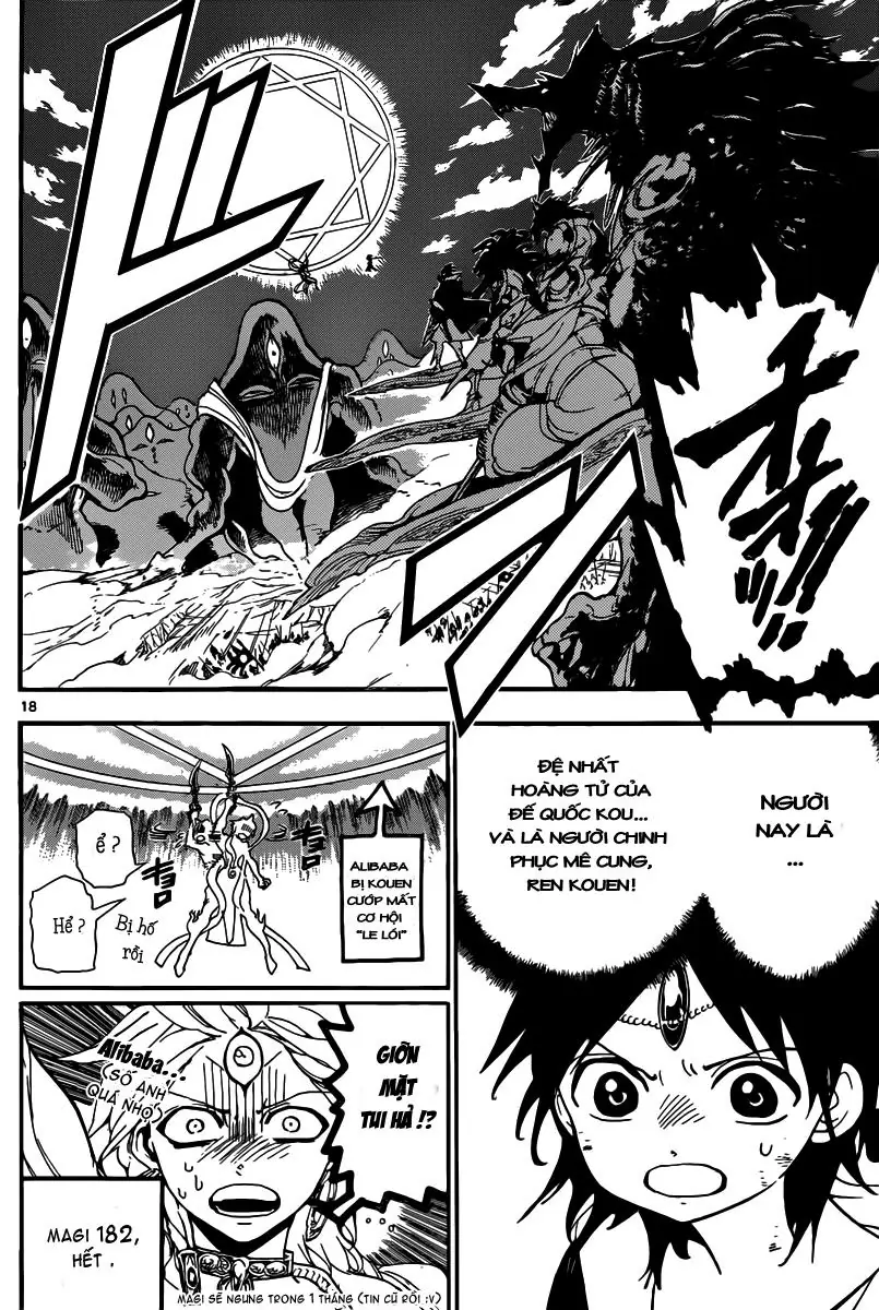 Magi: Bậc Thầy Pháp Thuật Chapter 182 - Trang 19