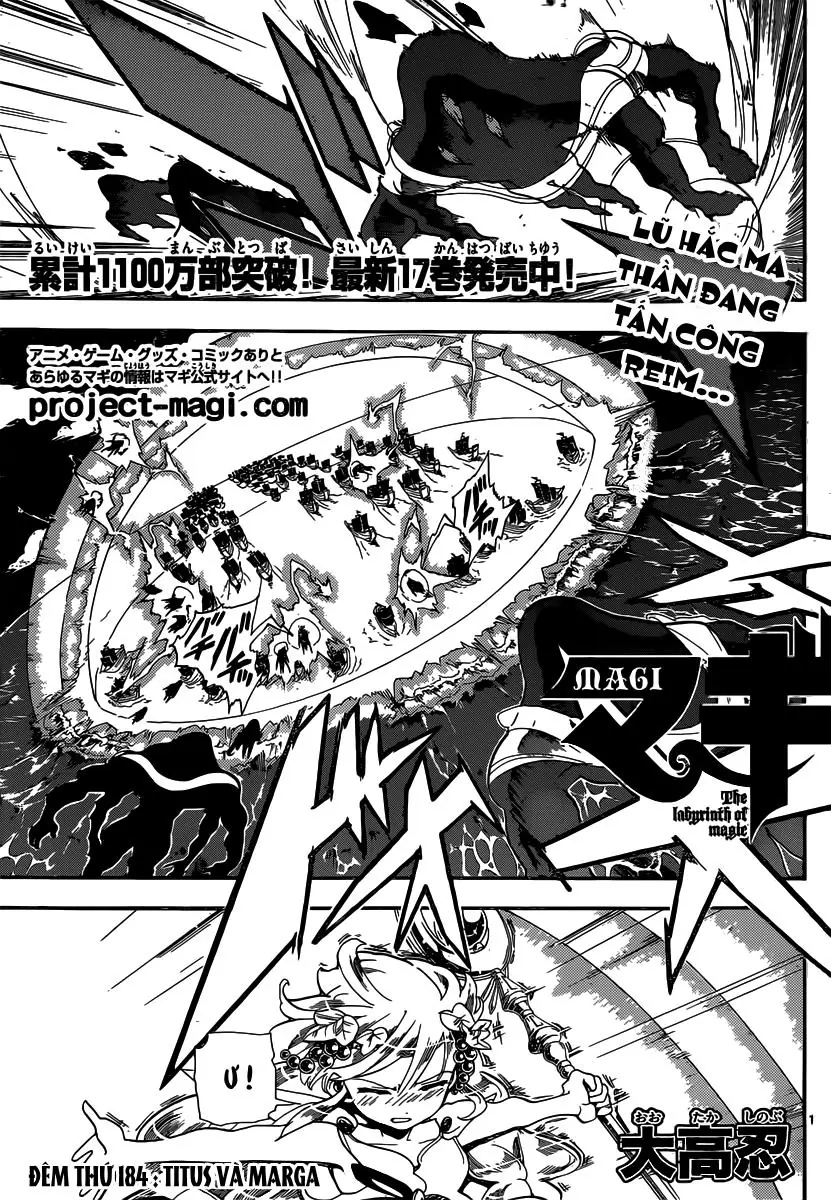 Magi: Bậc Thầy Pháp Thuật Chapter 184 - Trang 4