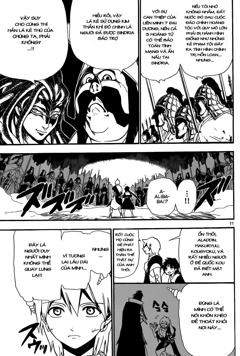 Magi: Bậc Thầy Pháp Thuật Chapter 186 - Trang 11