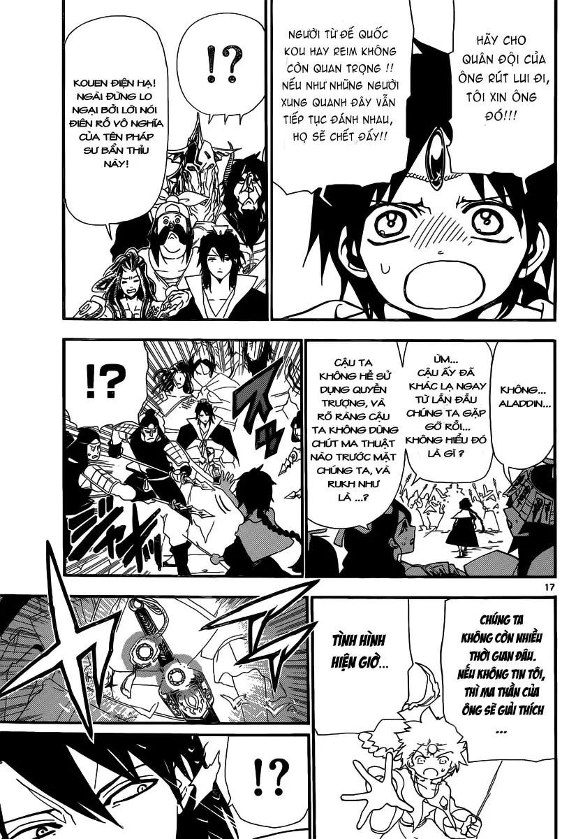 Magi: Bậc Thầy Pháp Thuật Chapter 186 - Trang 17