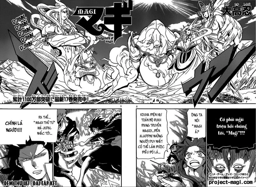 Magi: Bậc Thầy Pháp Thuật Chapter 187 - Trang 4