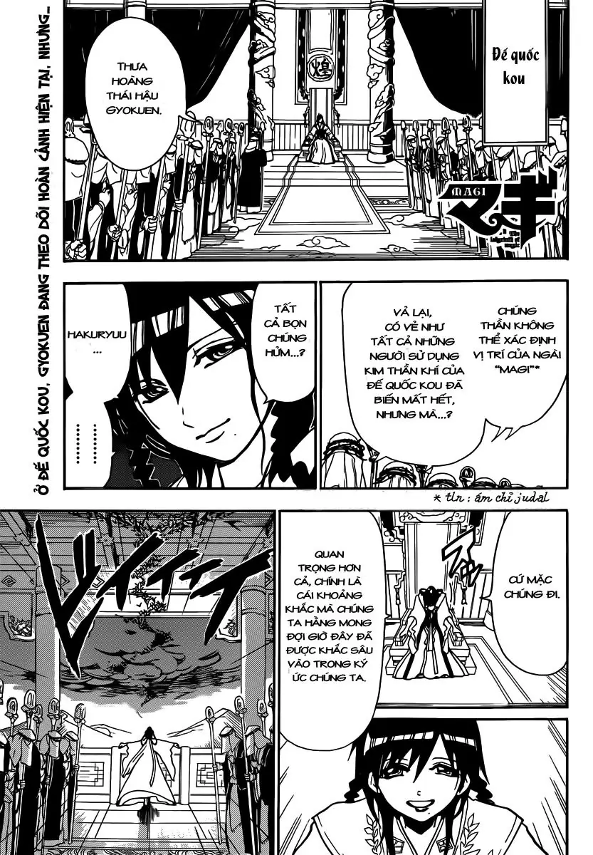 Magi: Bậc Thầy Pháp Thuật Chapter 188 - Trang 3