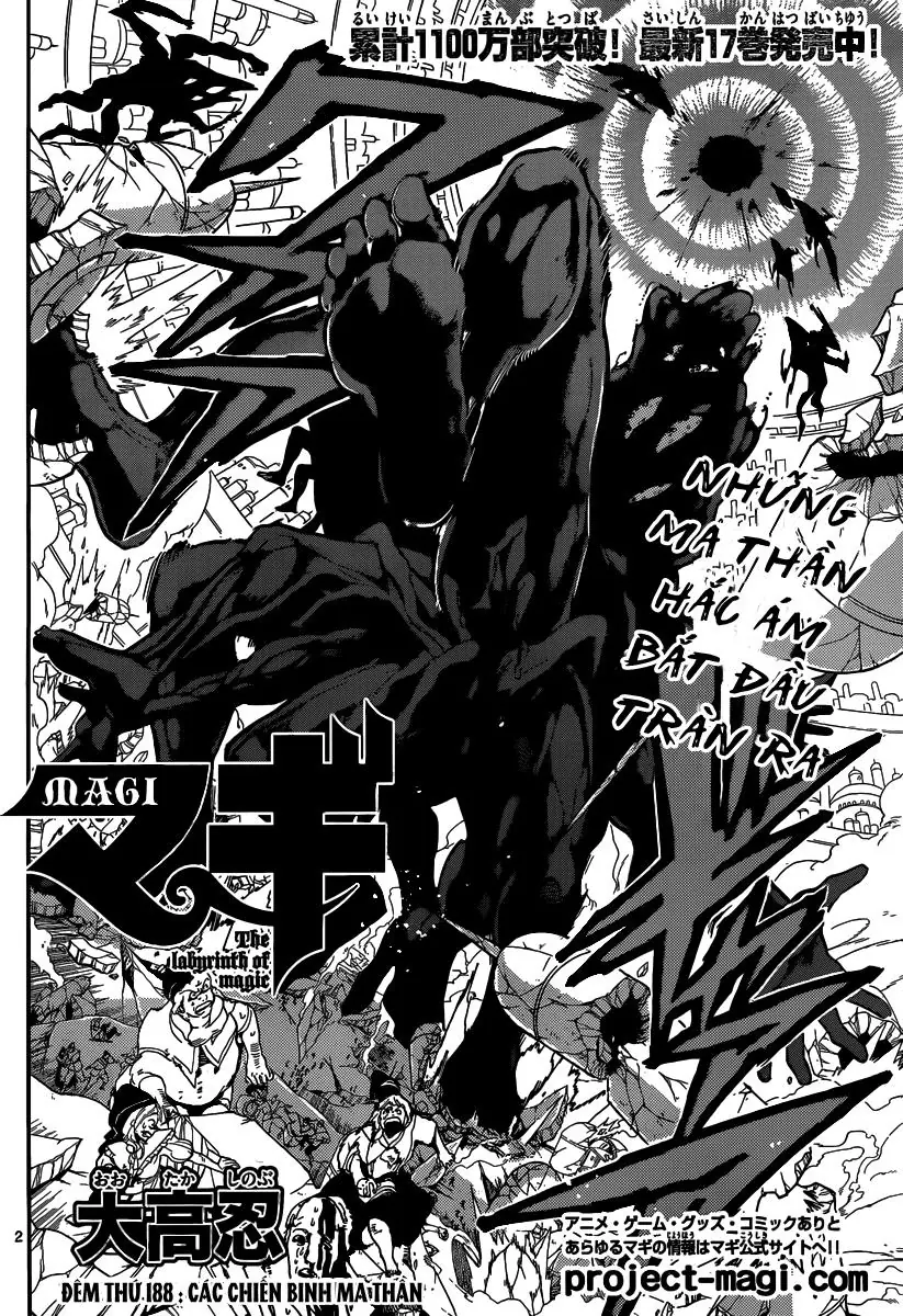Magi: Bậc Thầy Pháp Thuật Chapter 188 - Trang 4