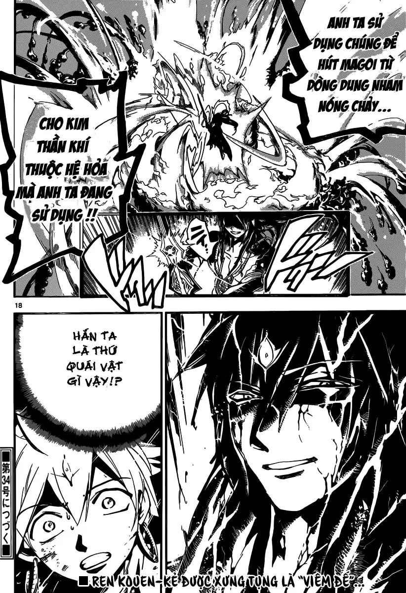 Magi: Bậc Thầy Pháp Thuật Chapter 189 - Trang 18