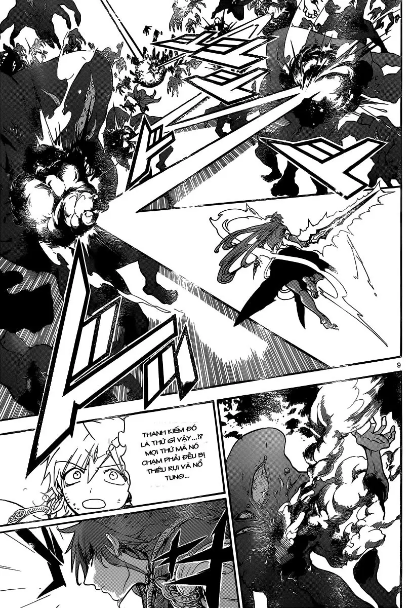 Magi: Bậc Thầy Pháp Thuật Chapter 189 - Trang 9
