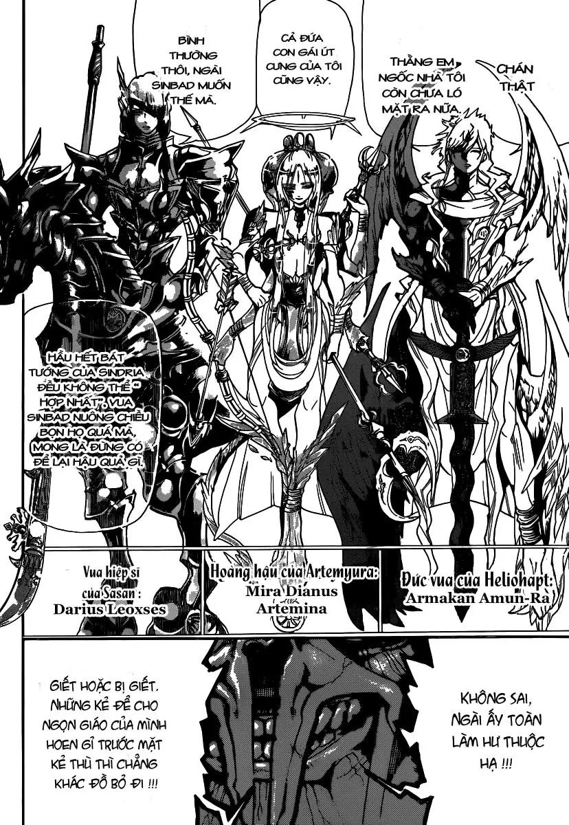 Magi: Bậc Thầy Pháp Thuật Chapter 195 - Trang 4