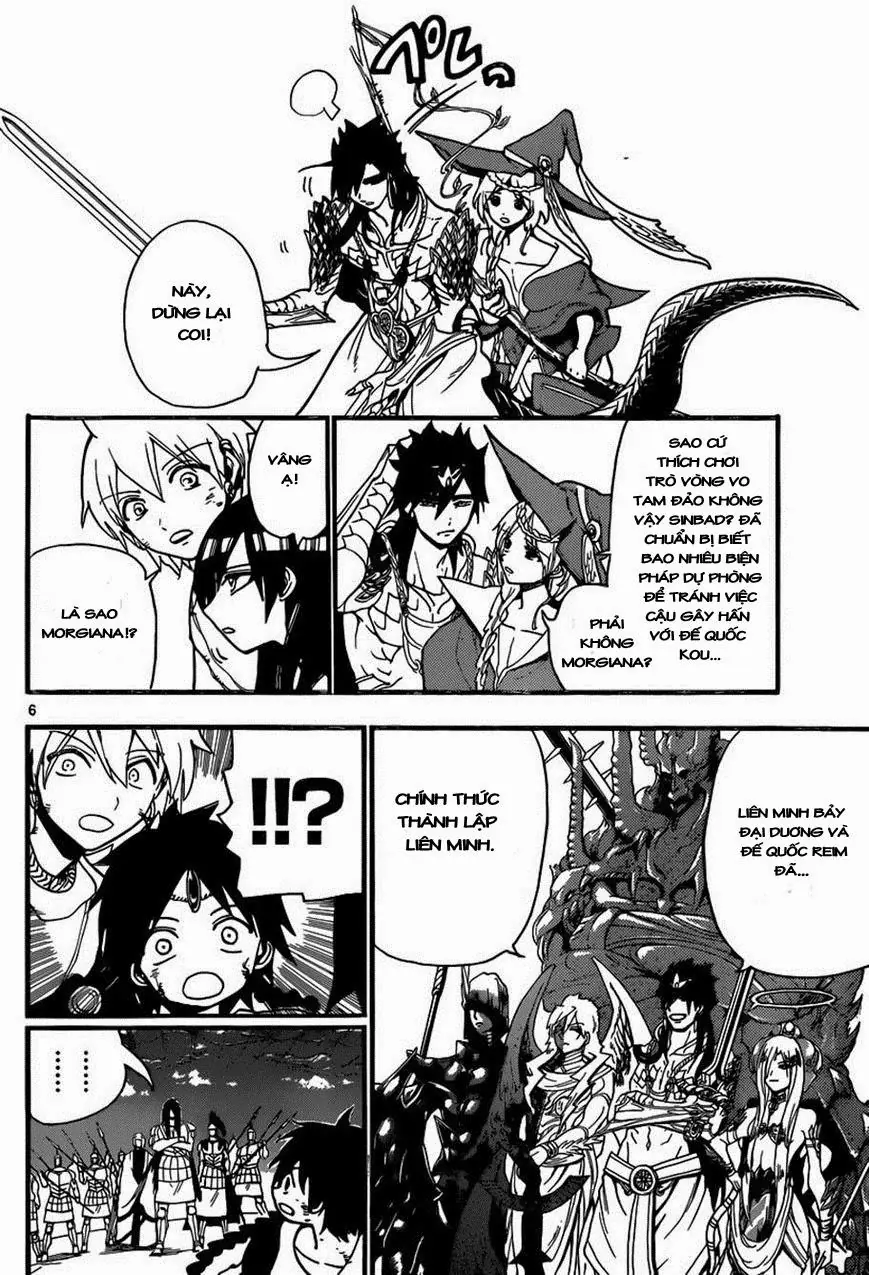 Magi: Bậc Thầy Pháp Thuật Chapter 198 - Trang 8