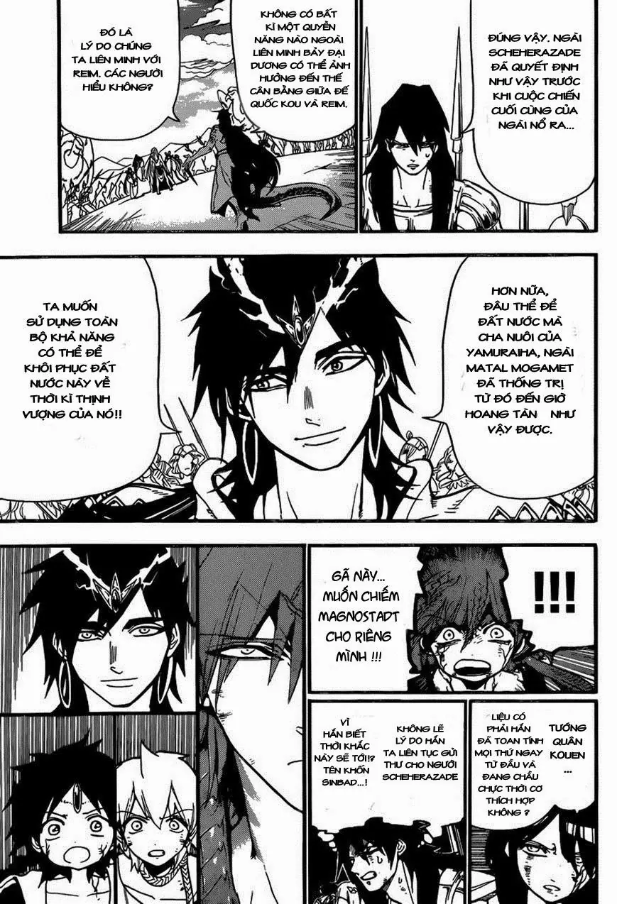 Magi: Bậc Thầy Pháp Thuật Chapter 198 - Trang 9