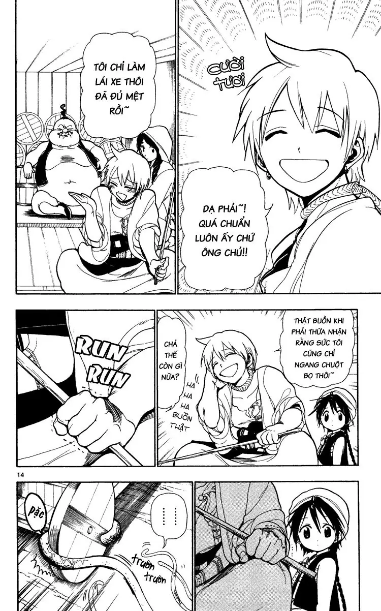 Magi: Bậc Thầy Pháp Thuật Chapter 2 - Trang 14