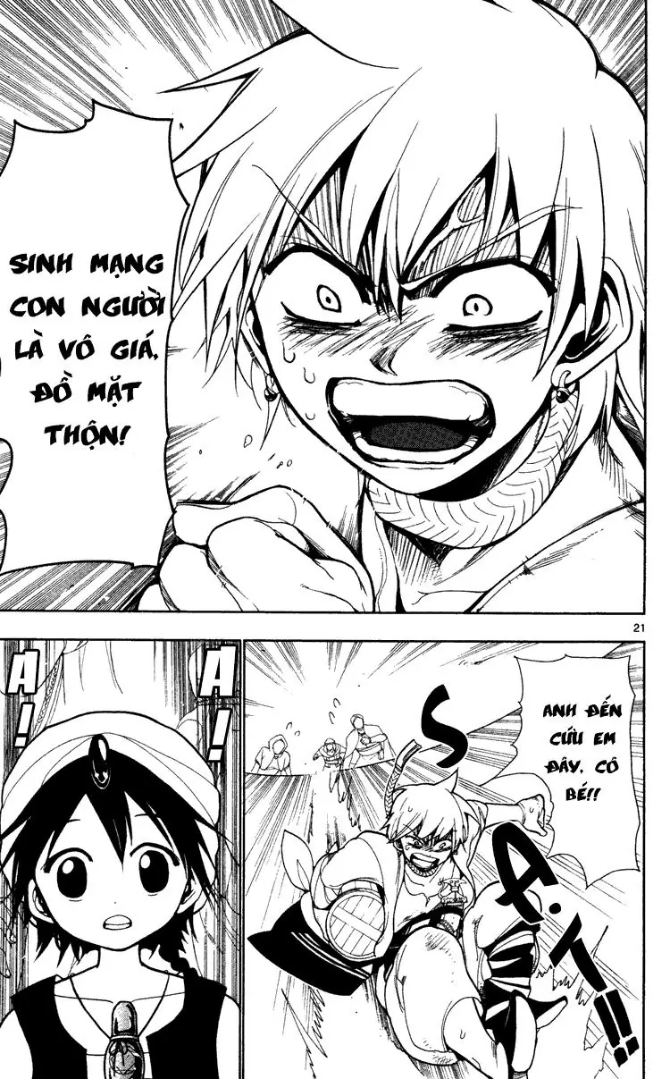 Magi: Bậc Thầy Pháp Thuật Chapter 2 - Trang 21
