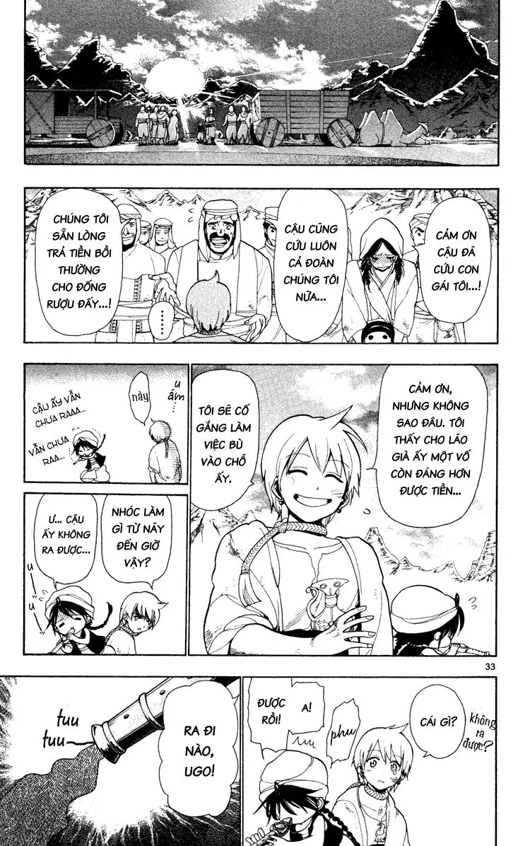 Magi: Bậc Thầy Pháp Thuật Chapter 2 - Trang 33