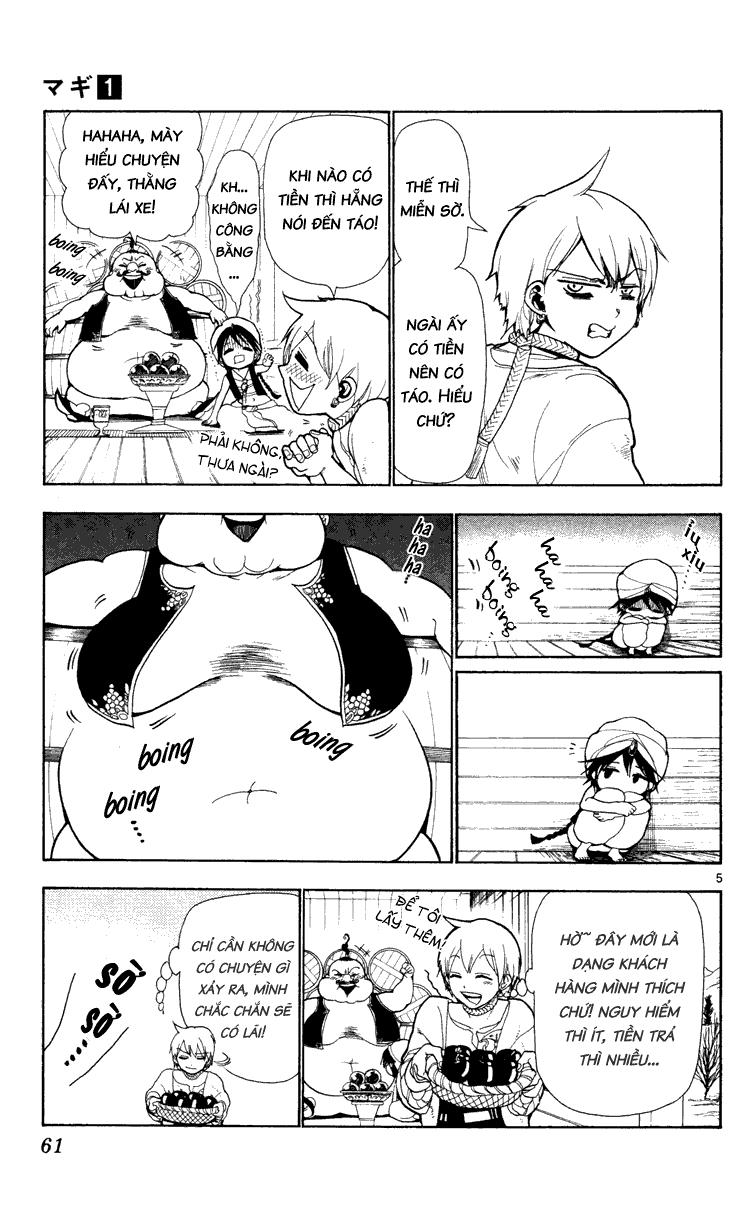 Magi: Bậc Thầy Pháp Thuật Chapter 2 - Trang 5